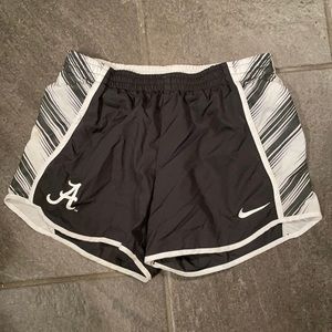 Nike Dri-fit running shorts with Univ Alabama logo